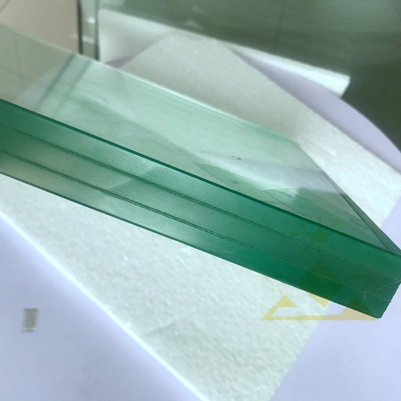 Bulletproof Security Glass 8+8+8+8 Ultra Clear Laminated Glass