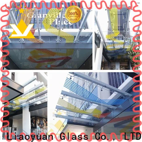 Liaoyuan Glass digital glass printing designs factory direct supply for sale