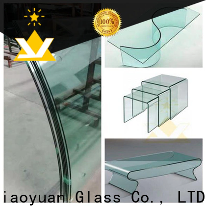 Liaoyuan Glass curved and bent glass factory for sale