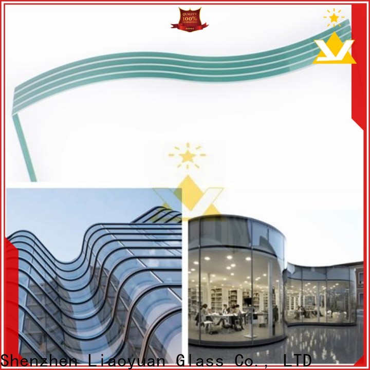 Liaoyuan Glass curved glass panes best supplier bulk production