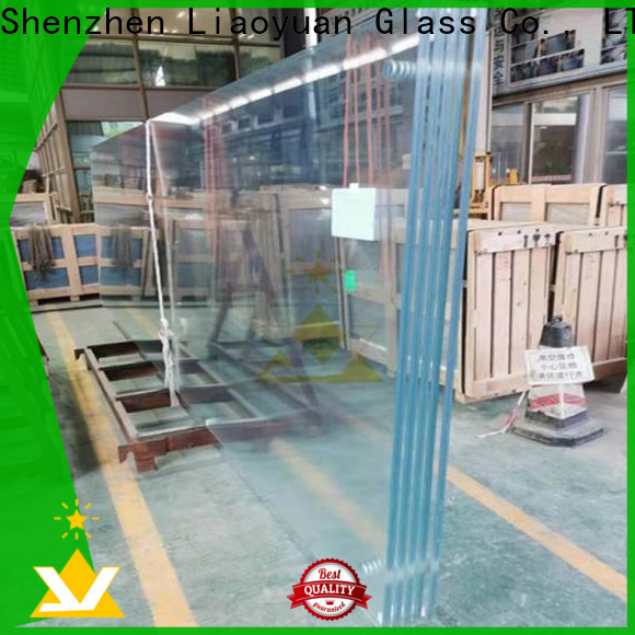Liaoyuan Glass best value frosted tempered glass panels wholesale bulk production