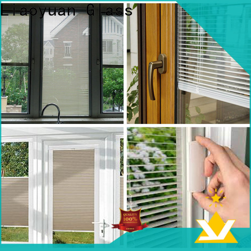 Liaoyuan Glass professional Insulating Glass with Integral Blinds in bulk for promotion
