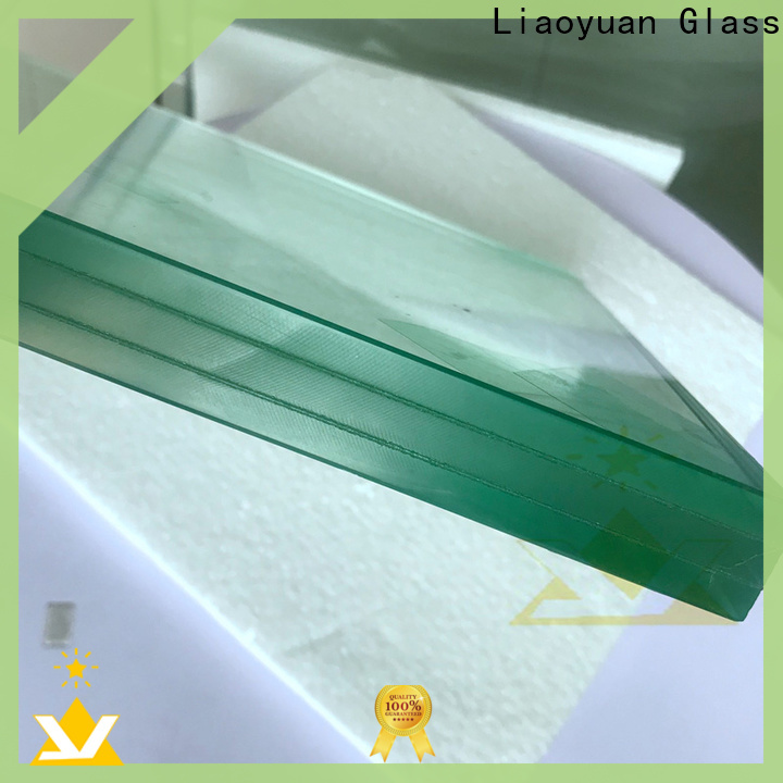 Liaoyuan Glass top bullet proof glass price suppliers bulk buy