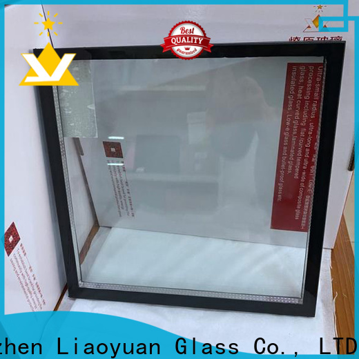 Liaoyuan Glass oem low-e insulating glass series bulk production