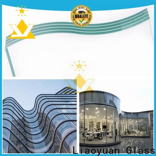 Liaoyuan Glass curved glass panes suppliers bulk production