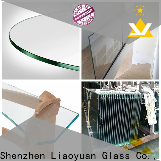Liaoyuan Glass tempered heat soaked glass factory direct supply for sale