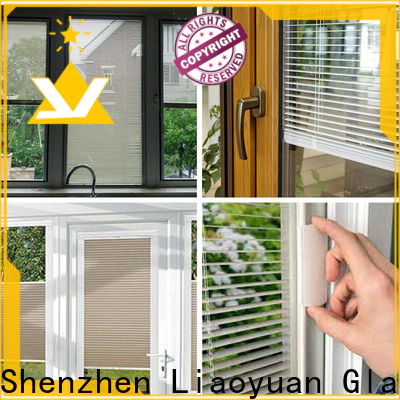 Liaoyuan Glass professional Insulating Glass with Integral Blinds factory price with high cost performance