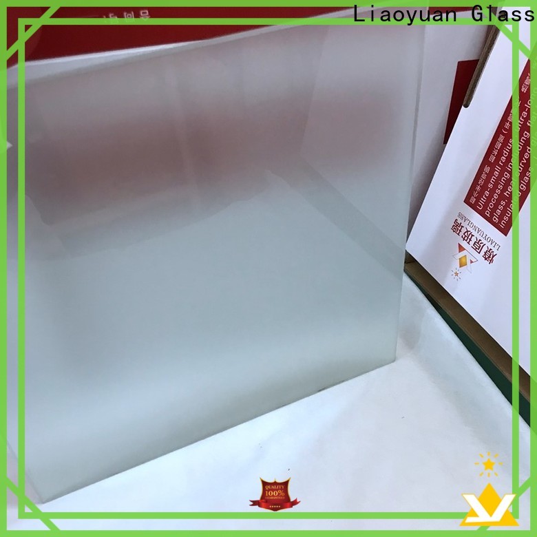 Liaoyuan Glass acid etched frosted glass bulks with high cost performance
