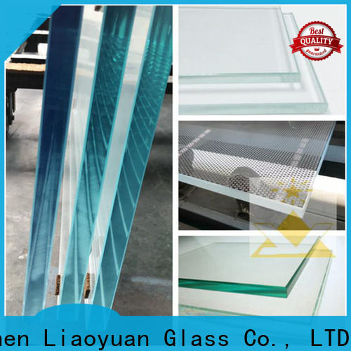 Liaoyuan Glass top selling heat tempered glass in bulk with high cost performance