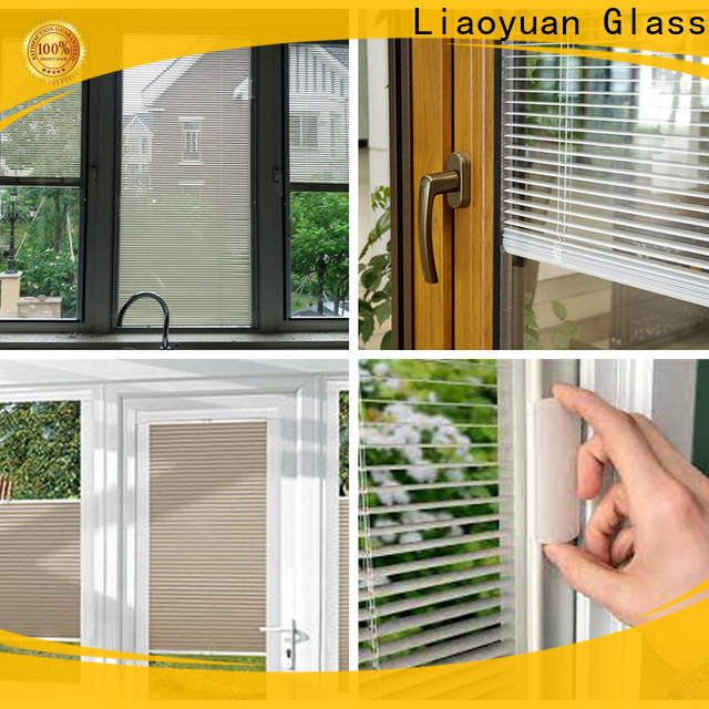Liaoyuan Glass Insulating Glass with Integral Blinds with good price for promotion