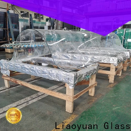 factory price curved glass suppliers for promotion