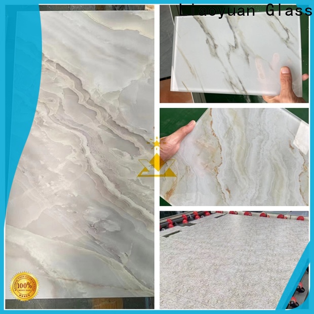 Liaoyuan Glass laminated glass sizes directly sale for promotion