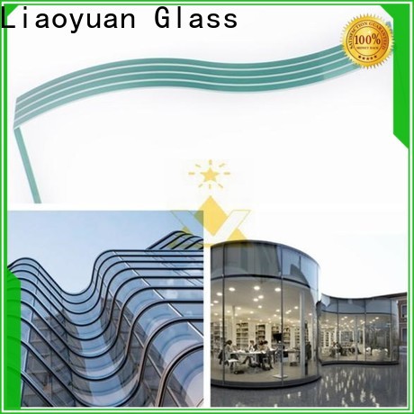 Liaoyuan Glass new curved channel glass from China bulk production