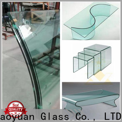 Liaoyuan Glass top bent curved glass manufacturer with high cost performance