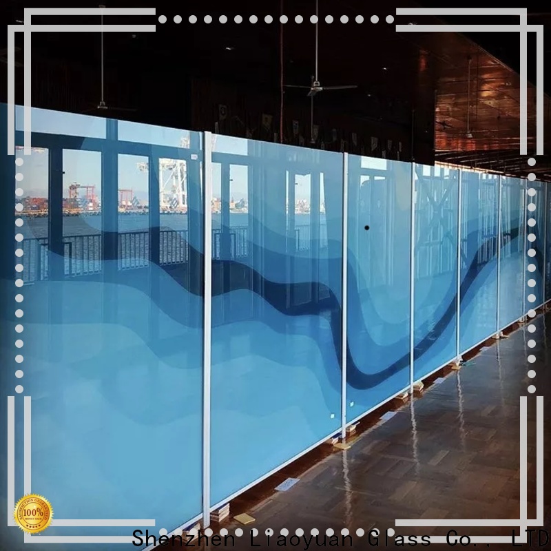 Liaoyuan Glass practical ceramic printed glass supply bulk buy