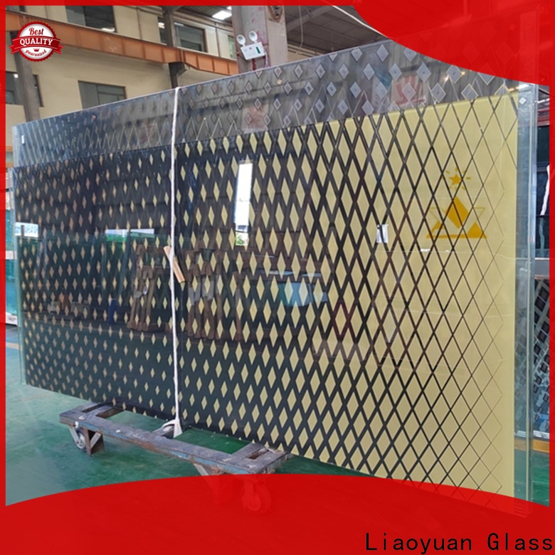 Liaoyuan Glass oem digital printing glass design manufacturing for promotion