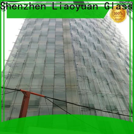 Liaoyuan Glass professional curved glass manufacturers factory price bulk production