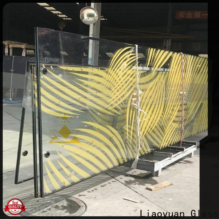 Liaoyuan Glass new screen printed glass suppliers bulk buy