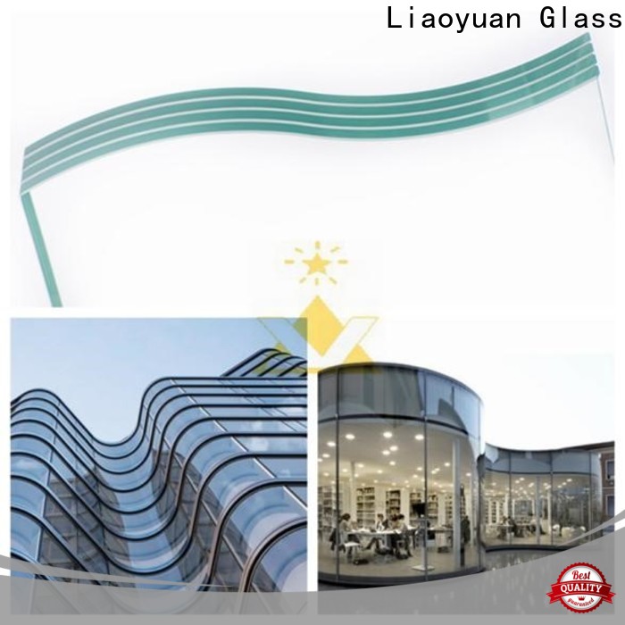 Liaoyuan Glass high-quality curved glass design factory direct supply bulk production