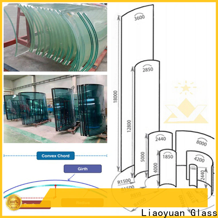 Liaoyuan Glass new curved glass walls company bulk buy