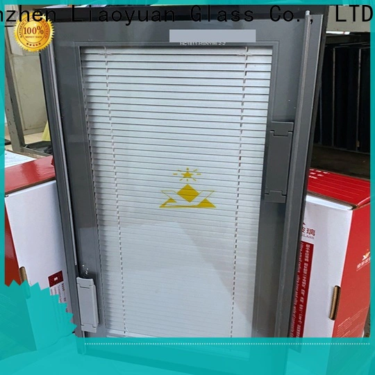 Liaoyuan Glass Insulating Glass with Integral Blinds factory price for promotion