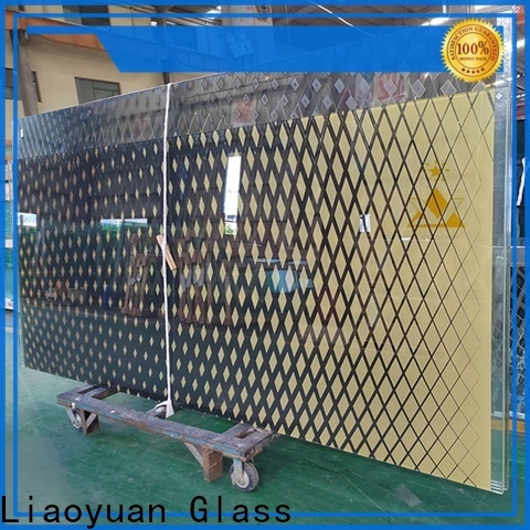 Liaoyuan Glass printed glass panels factory direct supply for sale