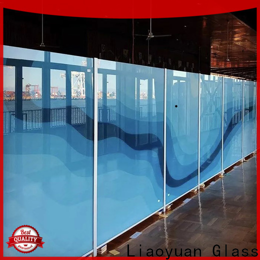 Liaoyuan Glass printed glass best manufacturer for promotion