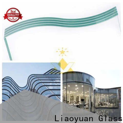 Liaoyuan Glass curved glass panes bulk bulk buy