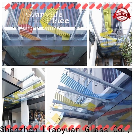 Liaoyuan Glass best price digital glass printing designs design with high cost performance