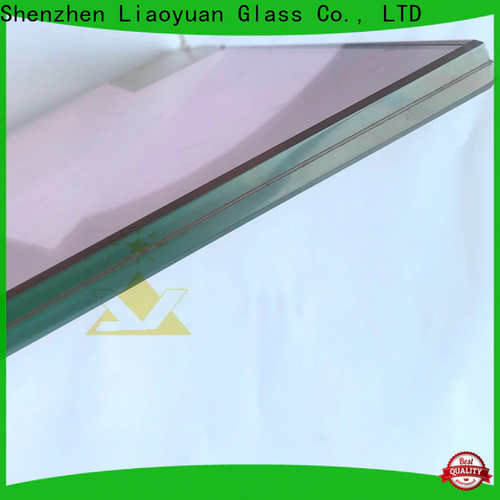 Liaoyuan Glass pvb laminated safety glass directly sale bulk buy