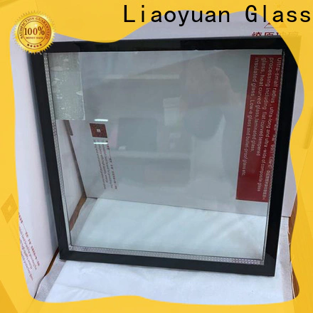 Liaoyuan Glass best price heat insulating glass bulks bulk production