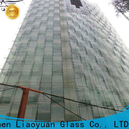 Liaoyuan Glass durable curved glass factory price for sale