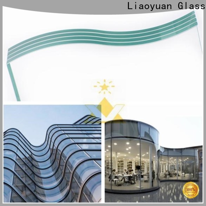 Liaoyuan Glass curved tempered glass suppliers directly sale with high cost performance