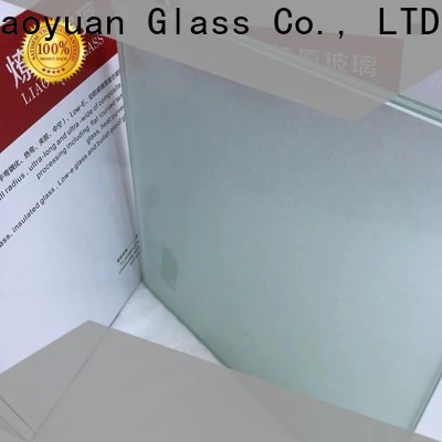 Liaoyuan Glass high quality sandblasting tempered glass best supplier with high cost performance