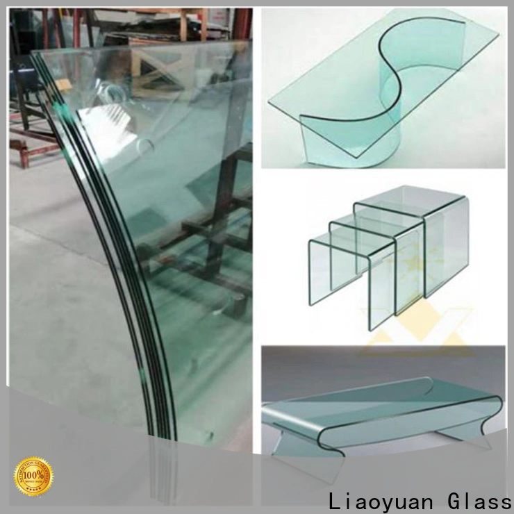 Liaoyuan Glass best price bend glass manufacturer factory for promotion