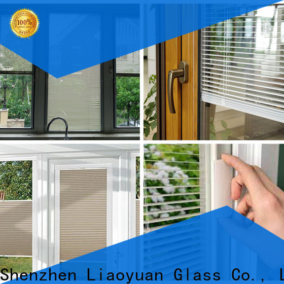 Liaoyuan Glass oem Insulating Glass with Integral Blinds distributor with high cost performance
