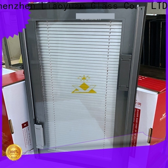 Liaoyuan Glass Insulating Glass with Integral Blinds inquire now for sale