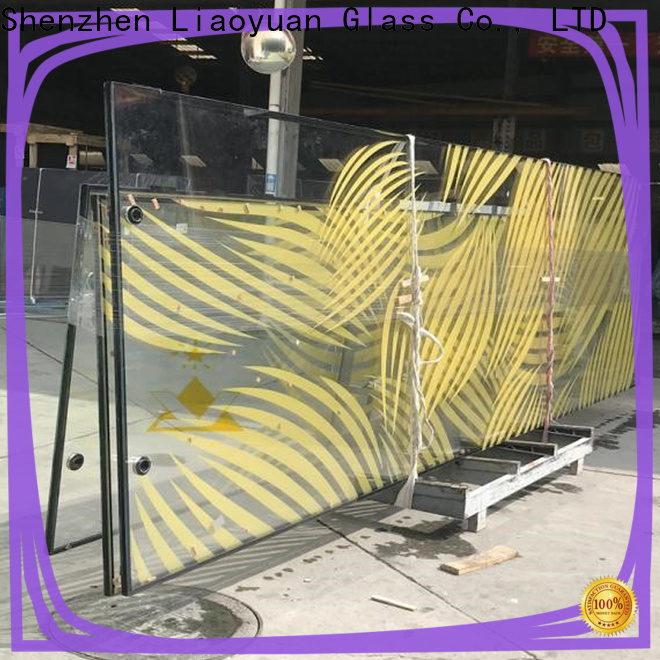 Liaoyuan Glass best price glass screen panels supply with high cost performance