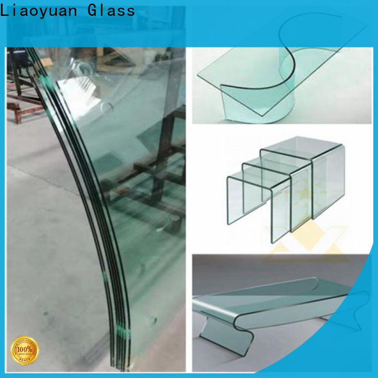 Liaoyuan Glass top selling bent and curved glass bulk bulk buy