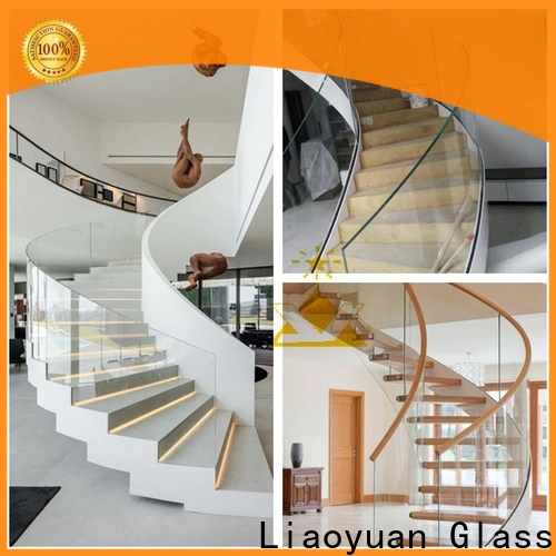 Liaoyuan Glass factory price bent curved glass in bulk with high cost performance
