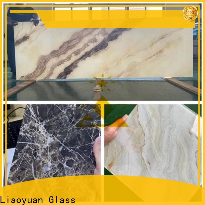 Liaoyuan Glass high-quality printed glass panels supply bulk buy