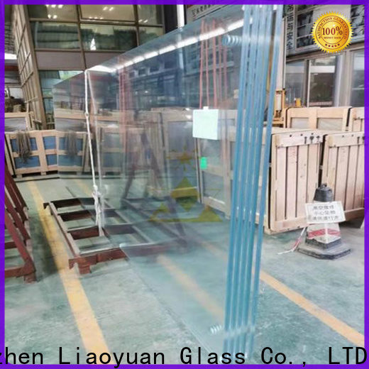 Liaoyuan Glass 12mm tempered glass factory bulk production