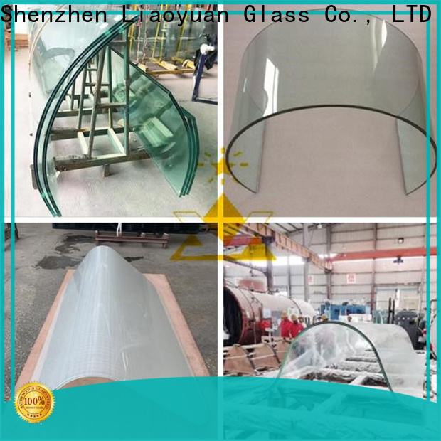Liaoyuan Glass curved glass wall in bulk with high cost performance