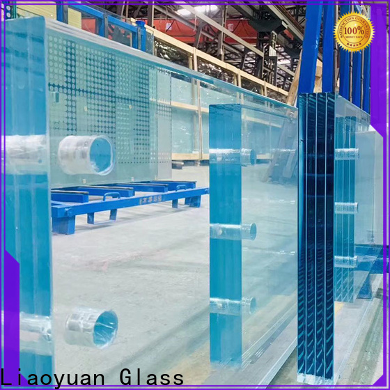 Liaoyuan Glass laminated safety glass price with good price for promotion