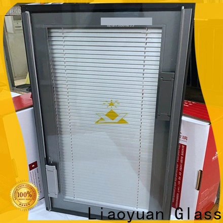 Liaoyuan Glass professional Insulating Glass with Integral Blinds wholesale distributors bulk production