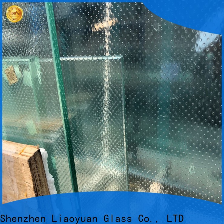 Liaoyuan Glass tempered acid etched glass best manufacturer with high cost performance