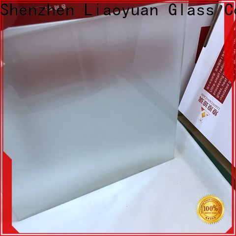 Liaoyuan Glass best acid etching glass factory price bulk production