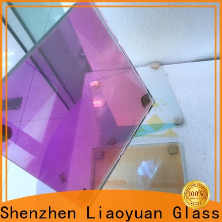 Liaoyuan Glass best price rainbow glass factory direct supply bulk production