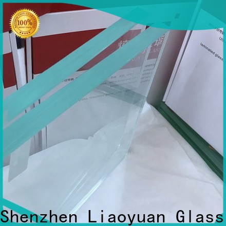 Liaoyuan Glass laminated glass sizes supply for promotion