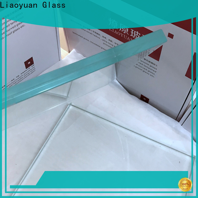 Liaoyuan Glass professional laminated security glass factory for promotion
